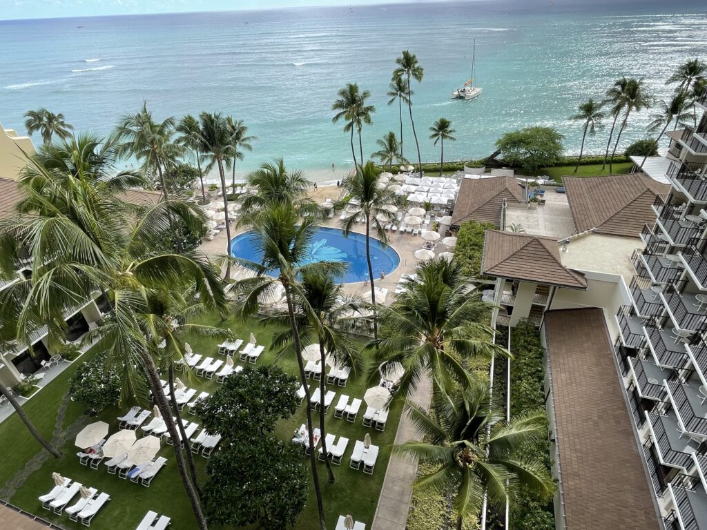 ハワイの5つ星ホテルハレクラニの宿泊ブログ